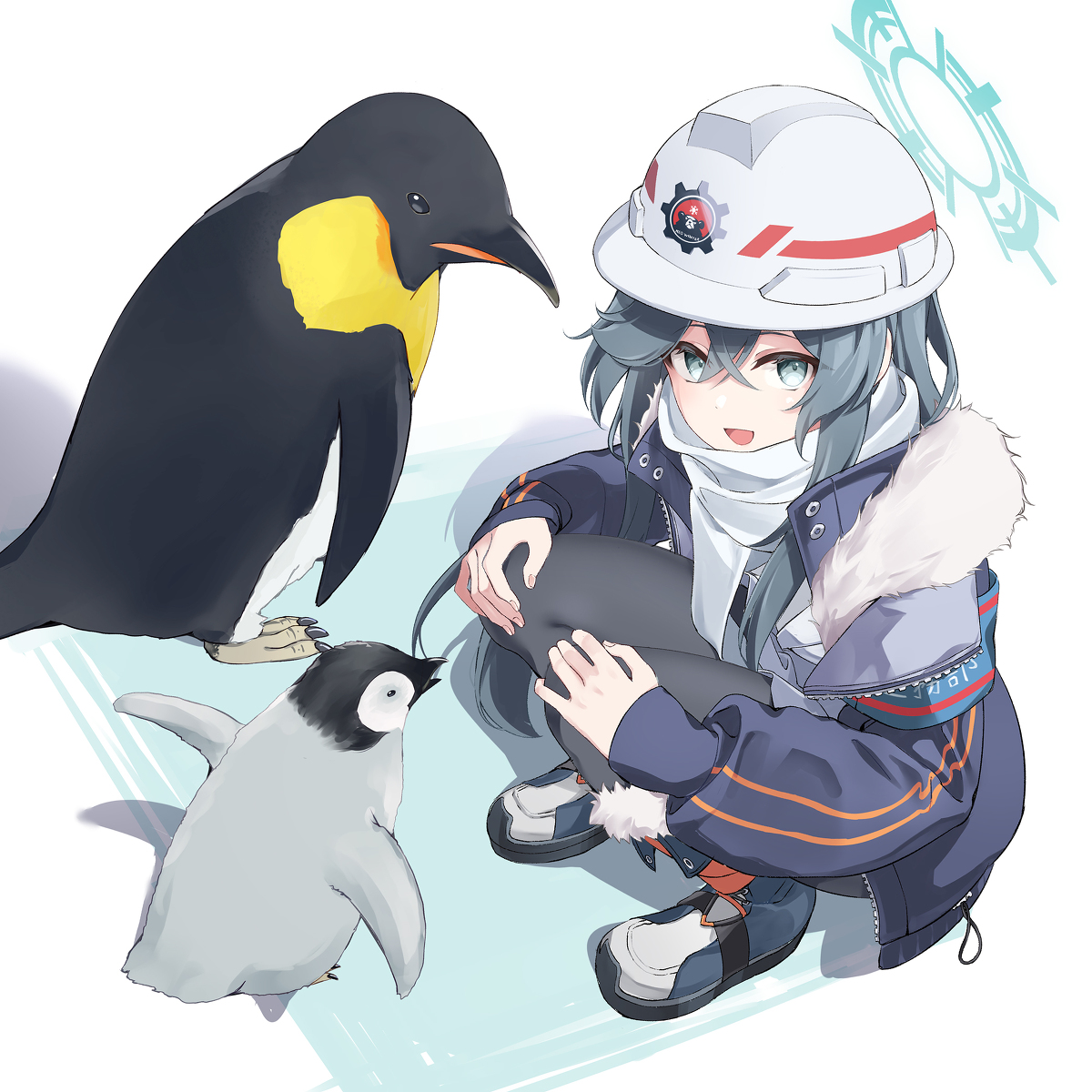 This is a pixiv picture whose title is ミノリ🐧.