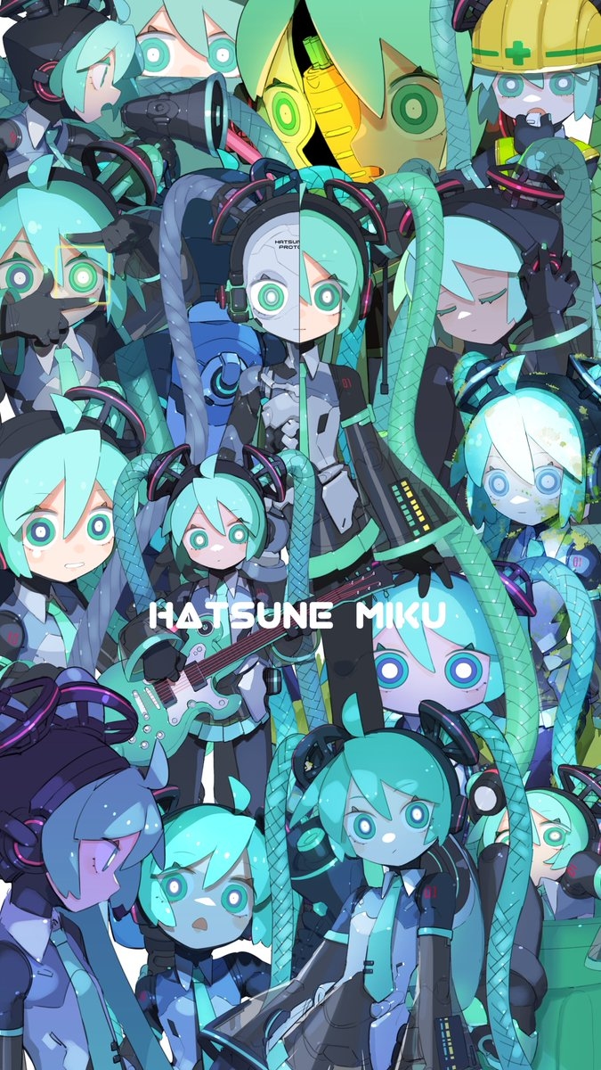 This is a pixiv picture whose title is プロトミク25.