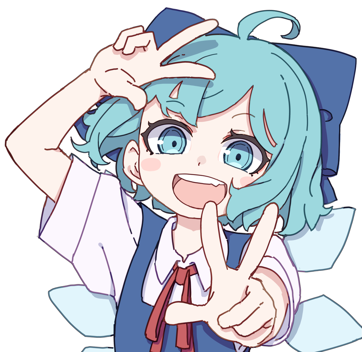 This is a pixiv picture whose title is ピース.