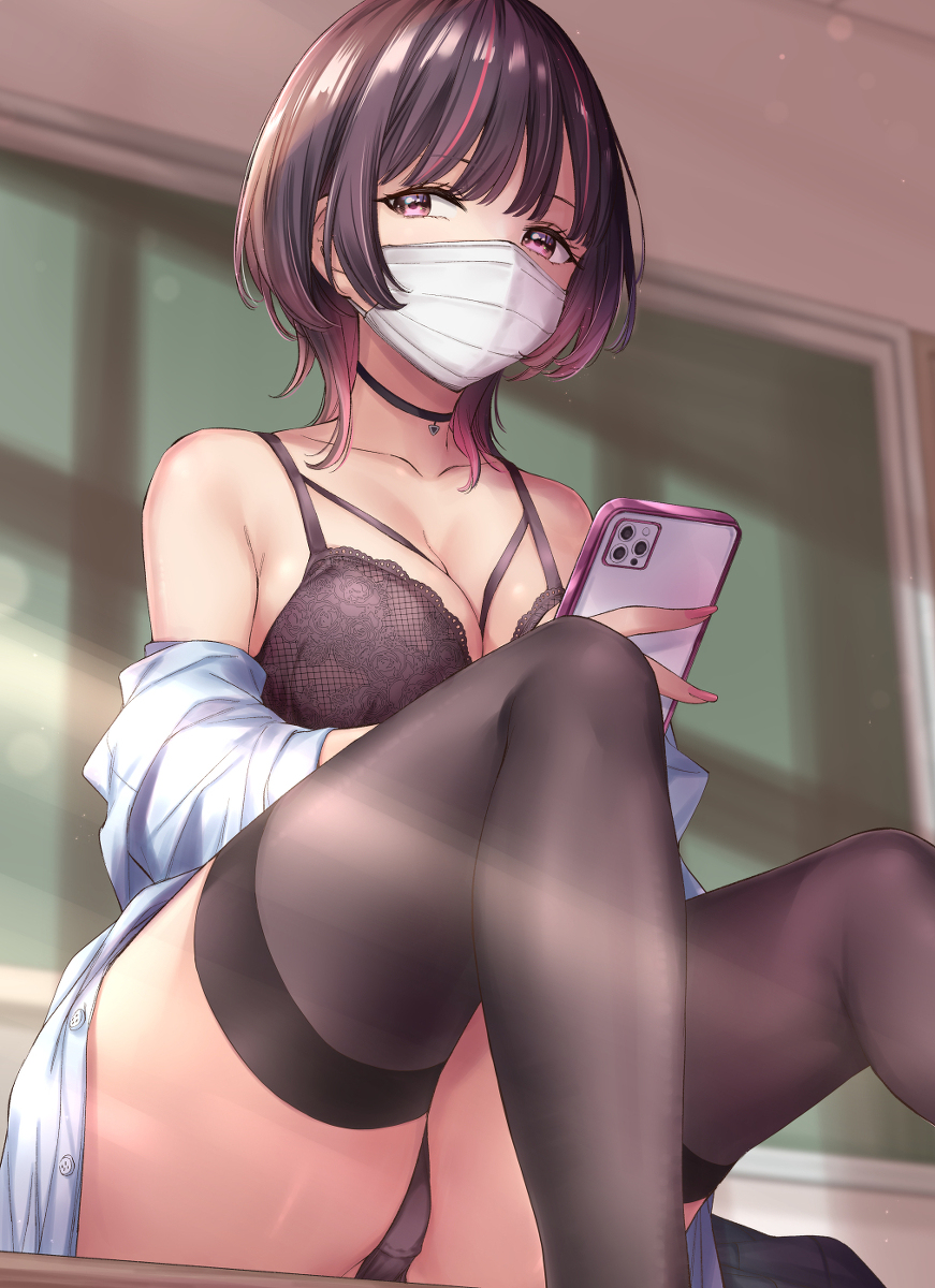 This is a pixiv picture whose title is 放課後プレイ.