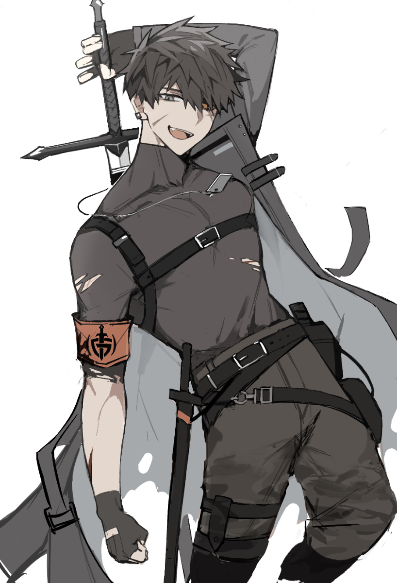 This is a pixiv picture whose title is 军装.