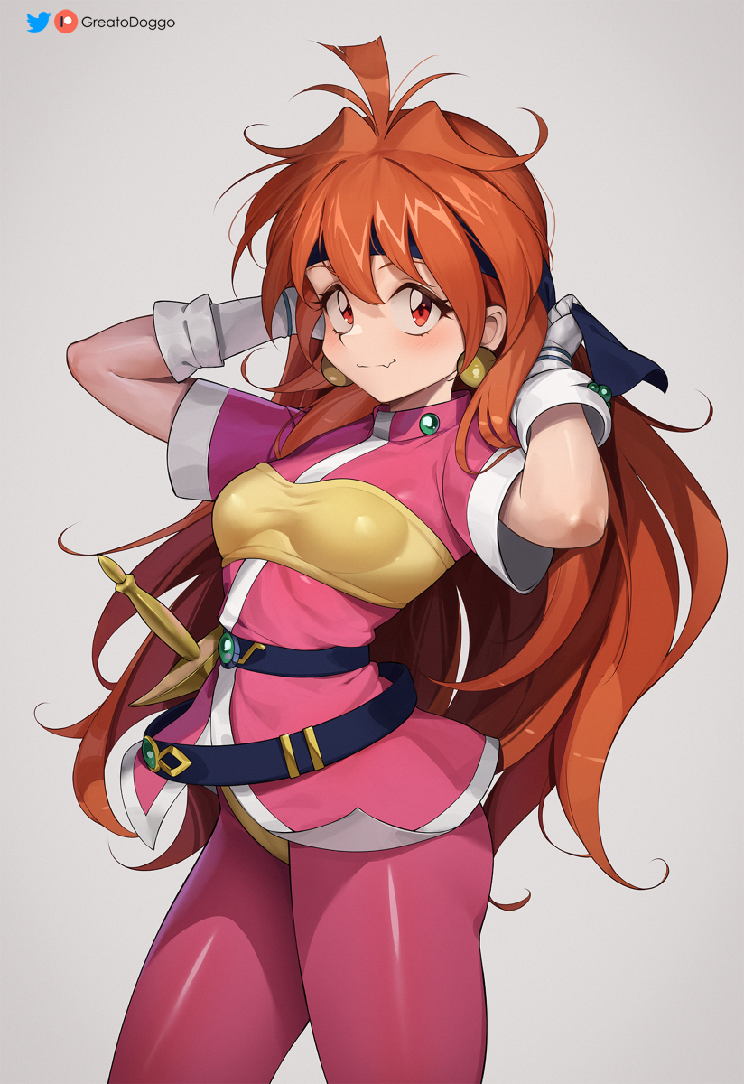 This is a pixiv picture whose title is Lina Inverse commission.