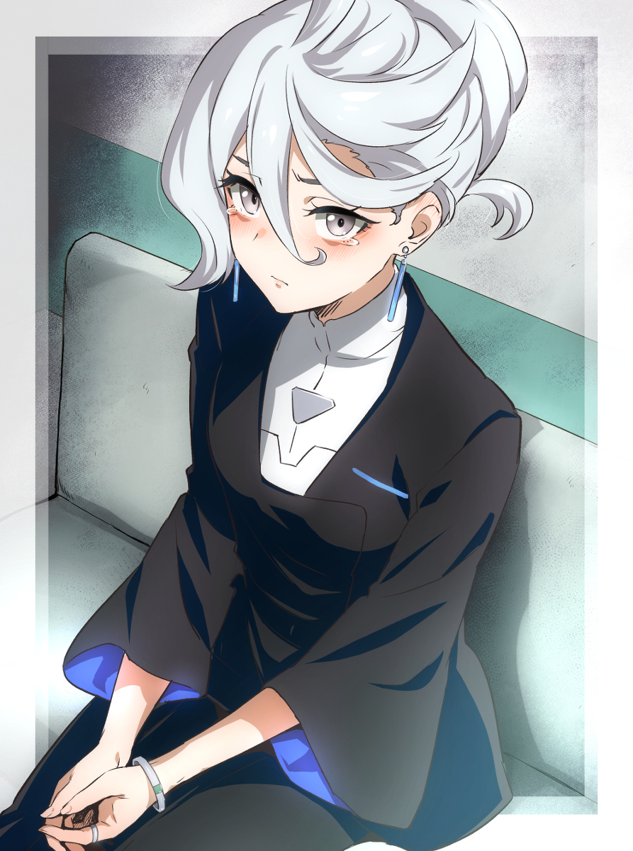 This is a pixiv picture whose title is 慰めたくなるCEO.