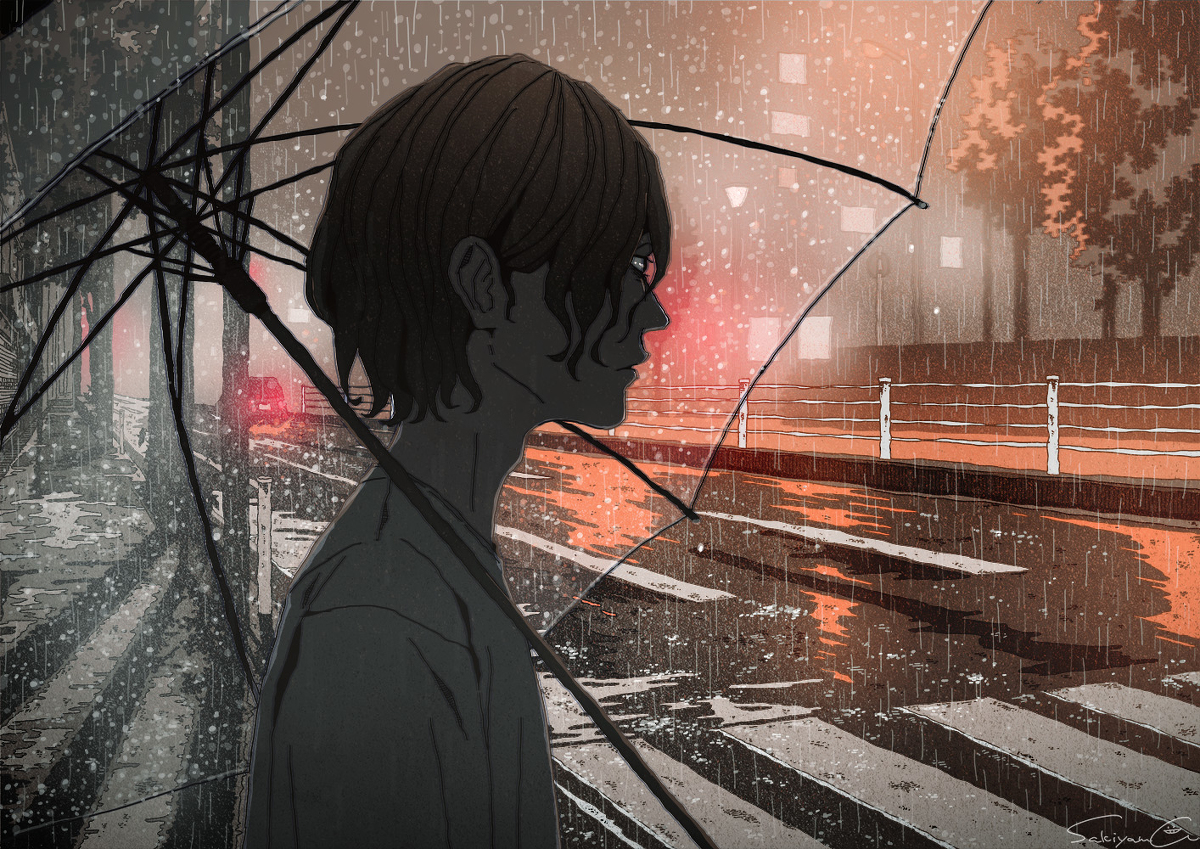 This is a pixiv picture whose title is 全て洗い流してくれたらいいのに.