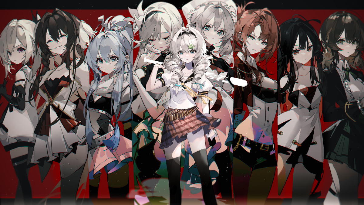 This is a pixiv picture whose title is 女武神.