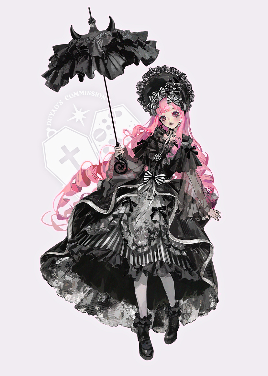 This is a pixiv picture whose title is Gothic Perona.