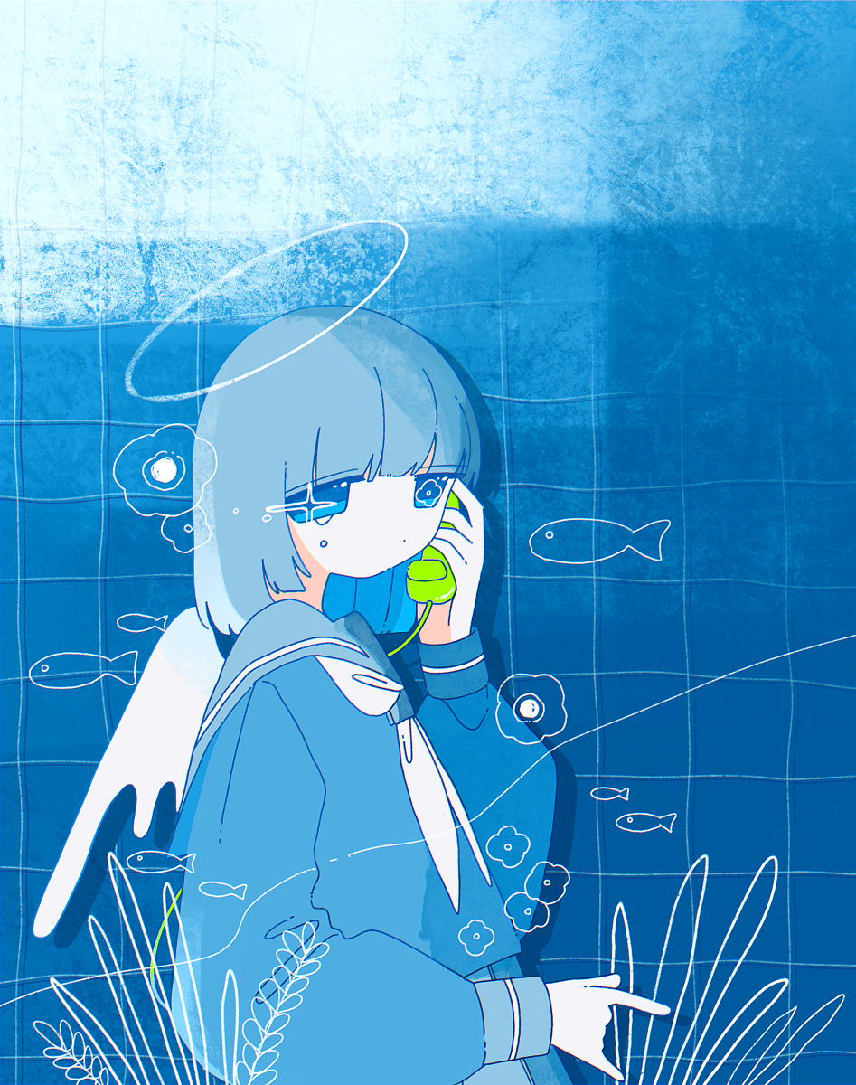 This is a pixiv picture whose title is プール11.