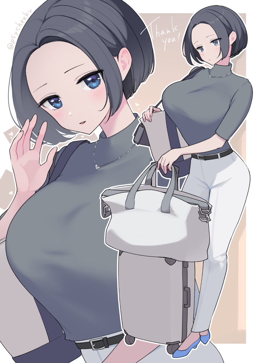 This is a pixiv picture whose title is 待ち合わせ.
