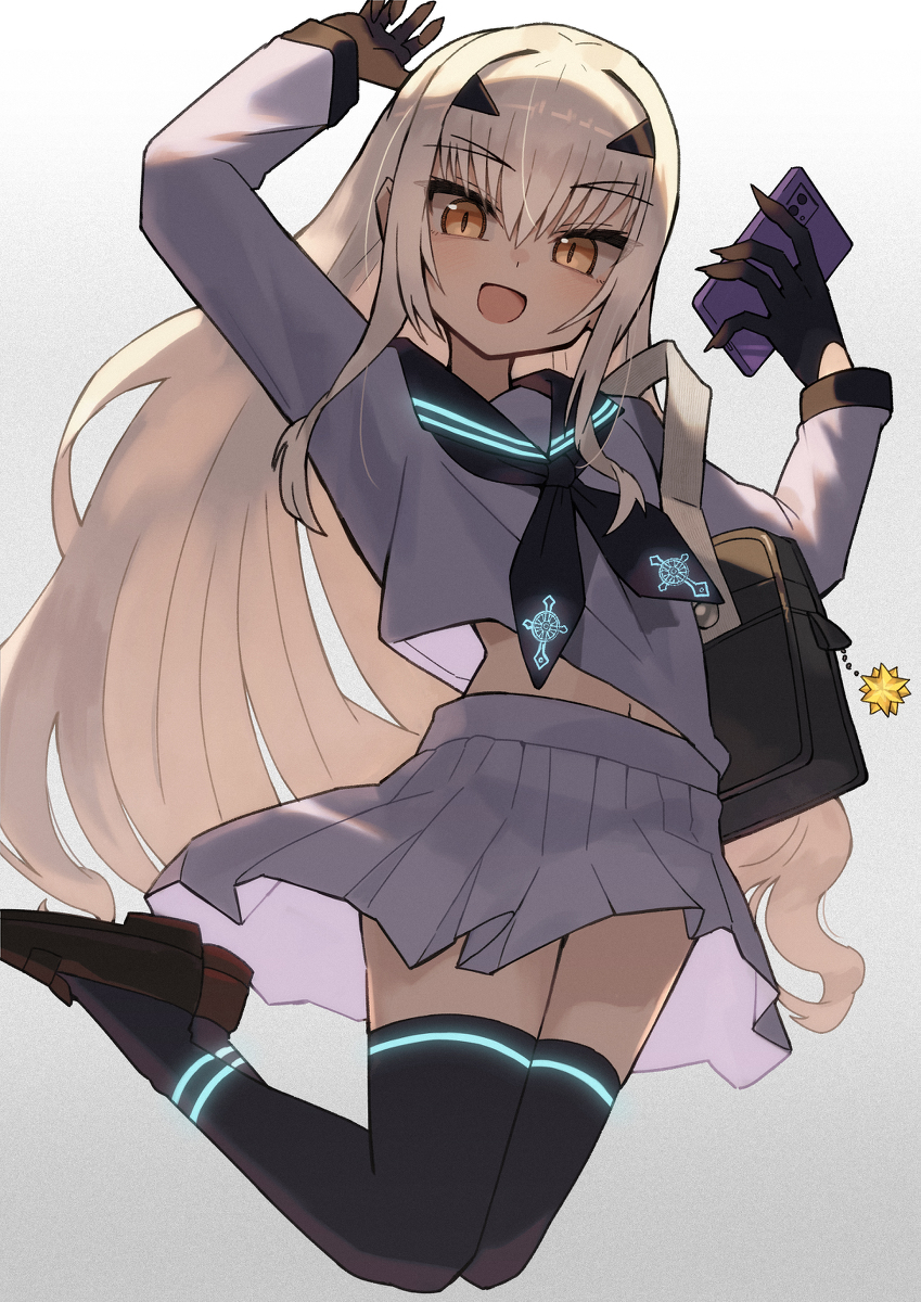 This is a pixiv picture whose title is 制服メリュジーヌ.
