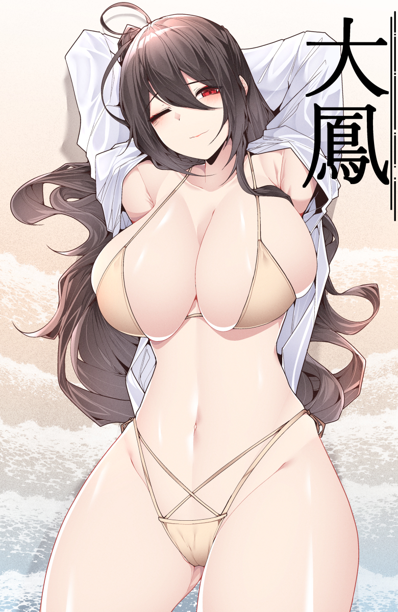 This is a pixiv picture whose title is 大鳳!.