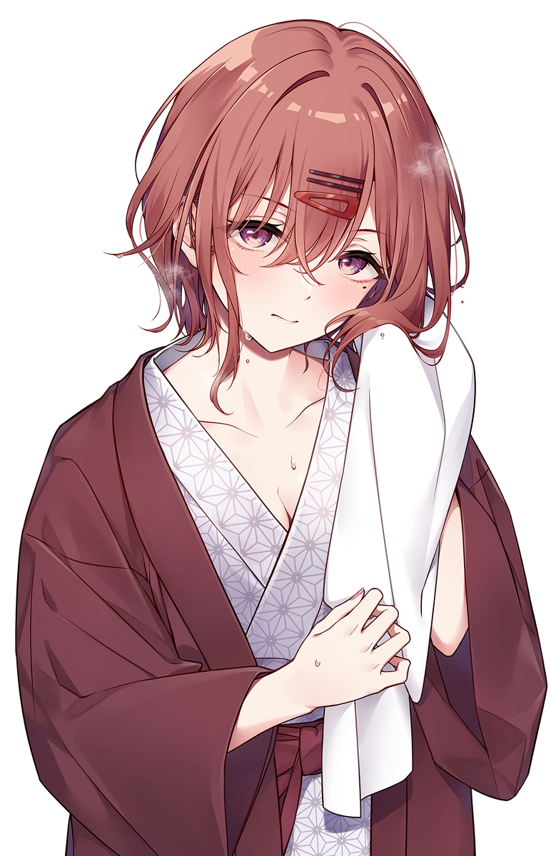 This is a pixiv picture whose title is 湯上り円香.