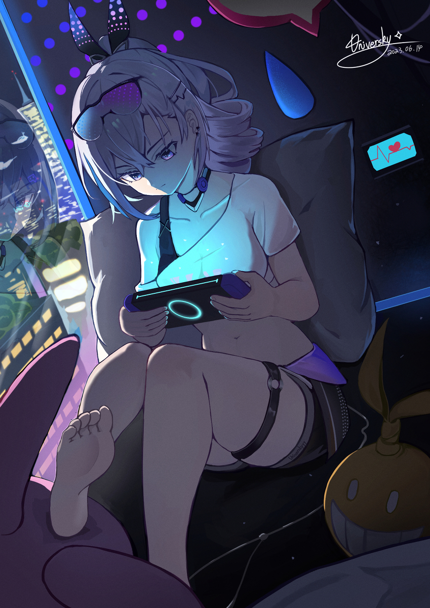 This is a pixiv picture whose title is SliverWolf.