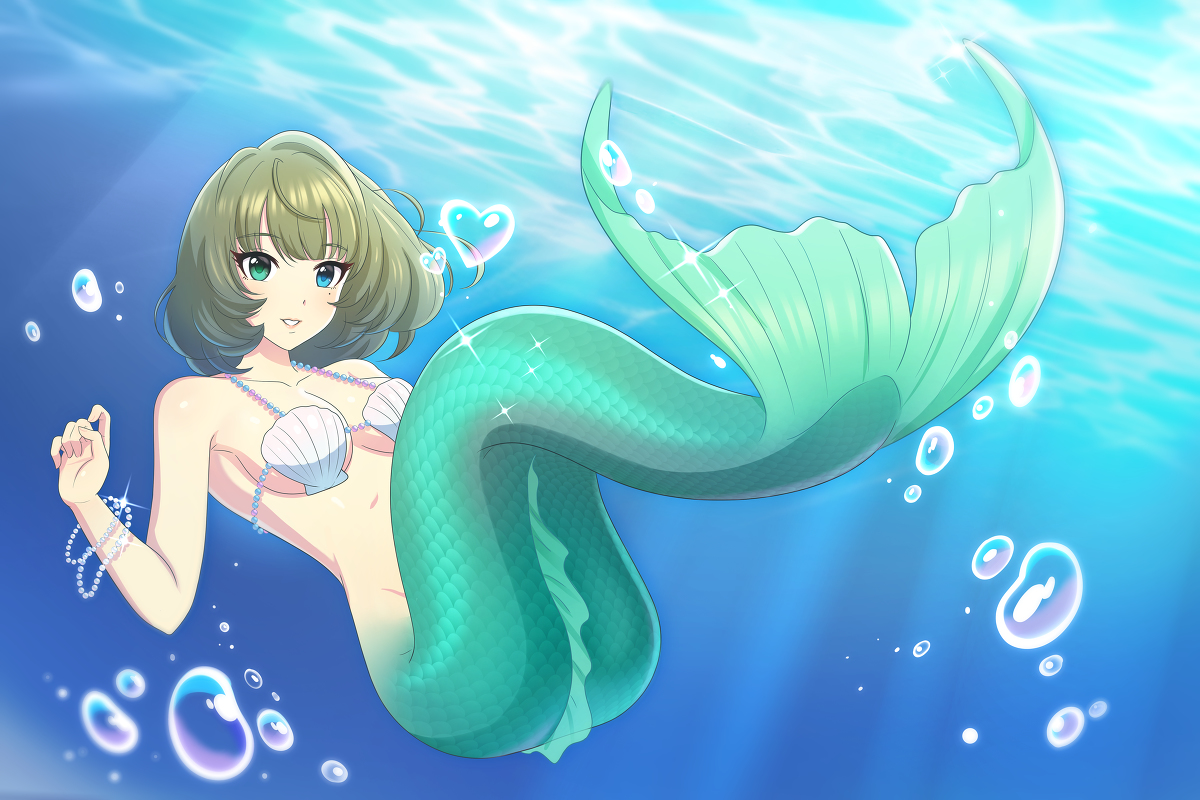 This is a pixiv picture whose title is 人魚楓さん ver. 2.