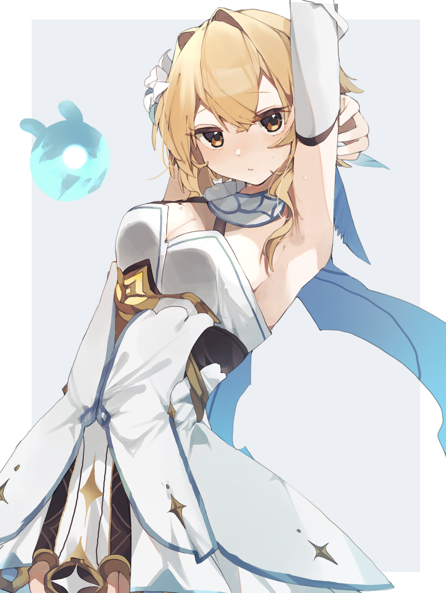 This is a pixiv picture whose title is 蛍.