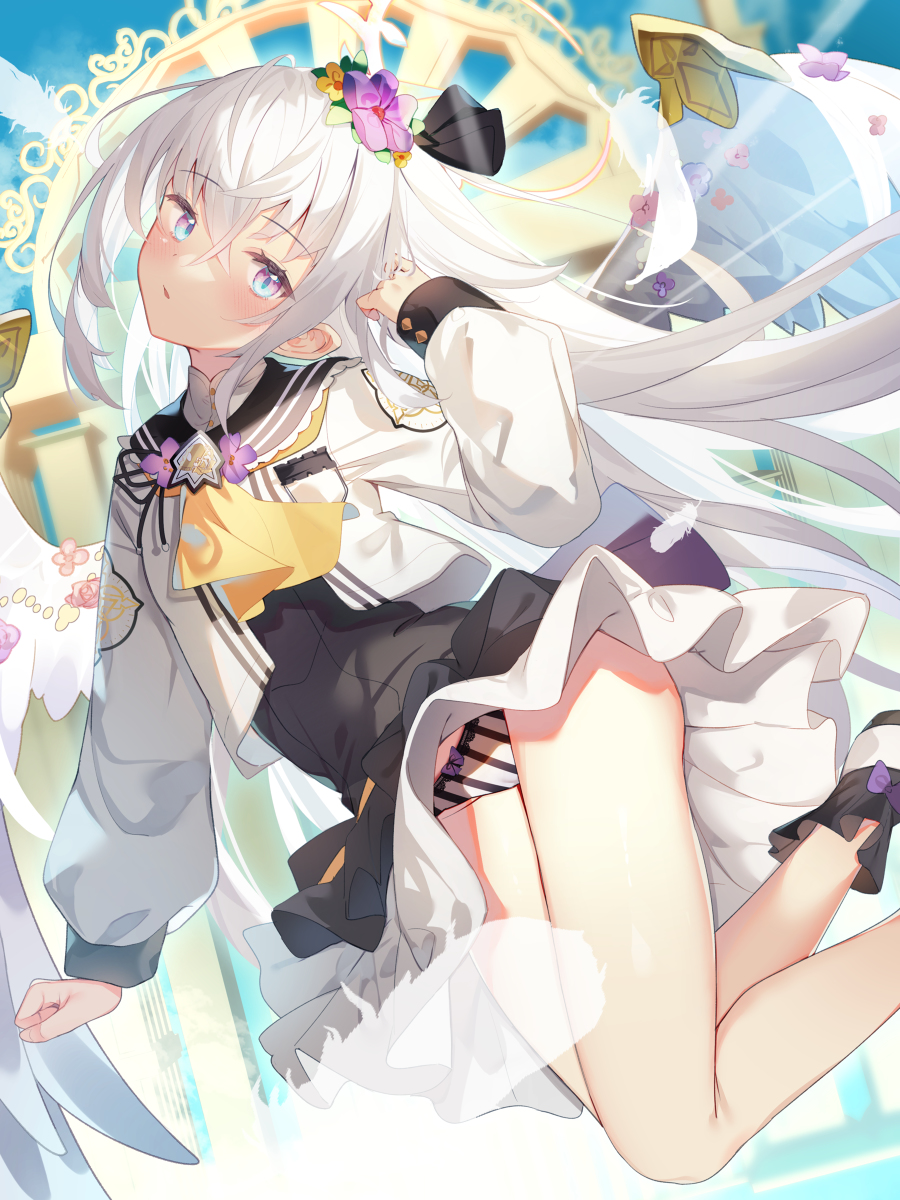This is a pixiv picture whose title is アズサちゃんマジ天使.