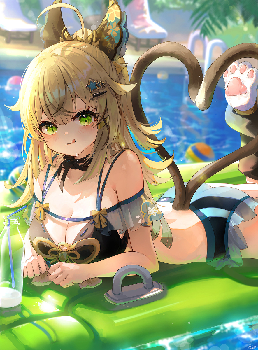 This is a pixiv picture whose title is 休み中.