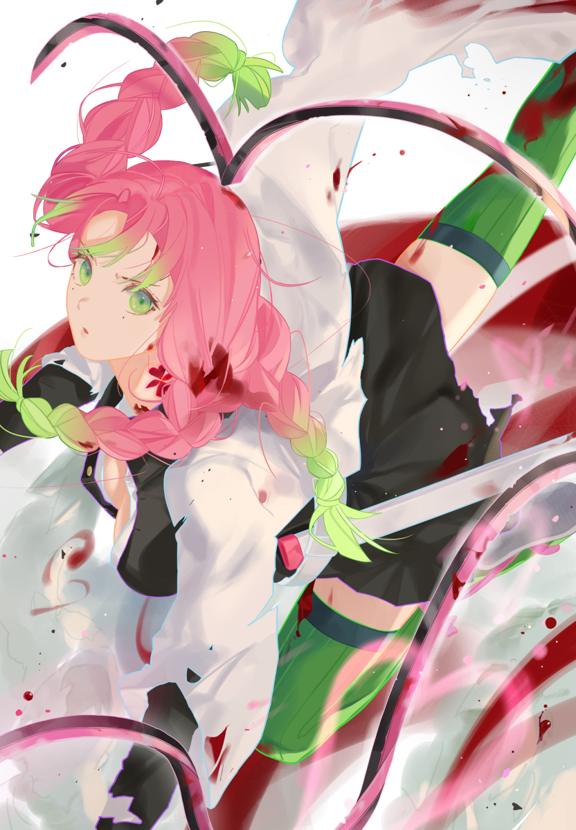 This is a pixiv picture whose title is 恋柱.