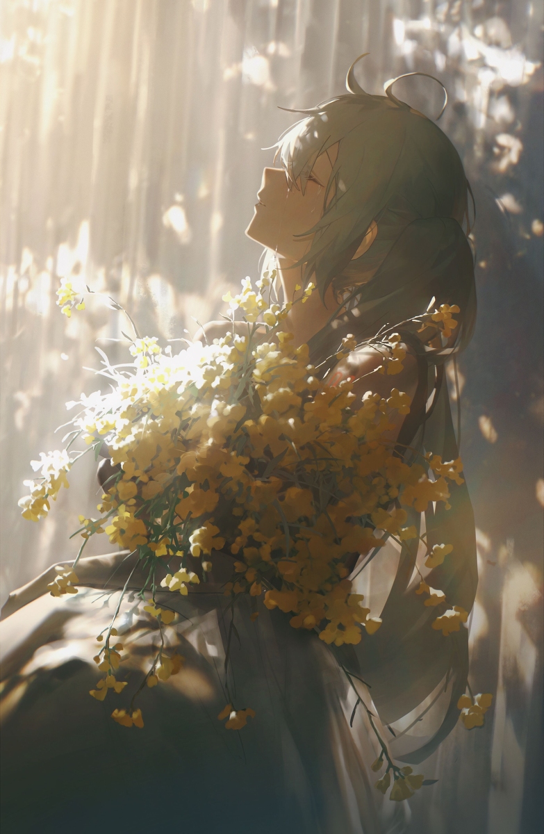 This is a pixiv picture whose title is day29 君の神様になりたい.