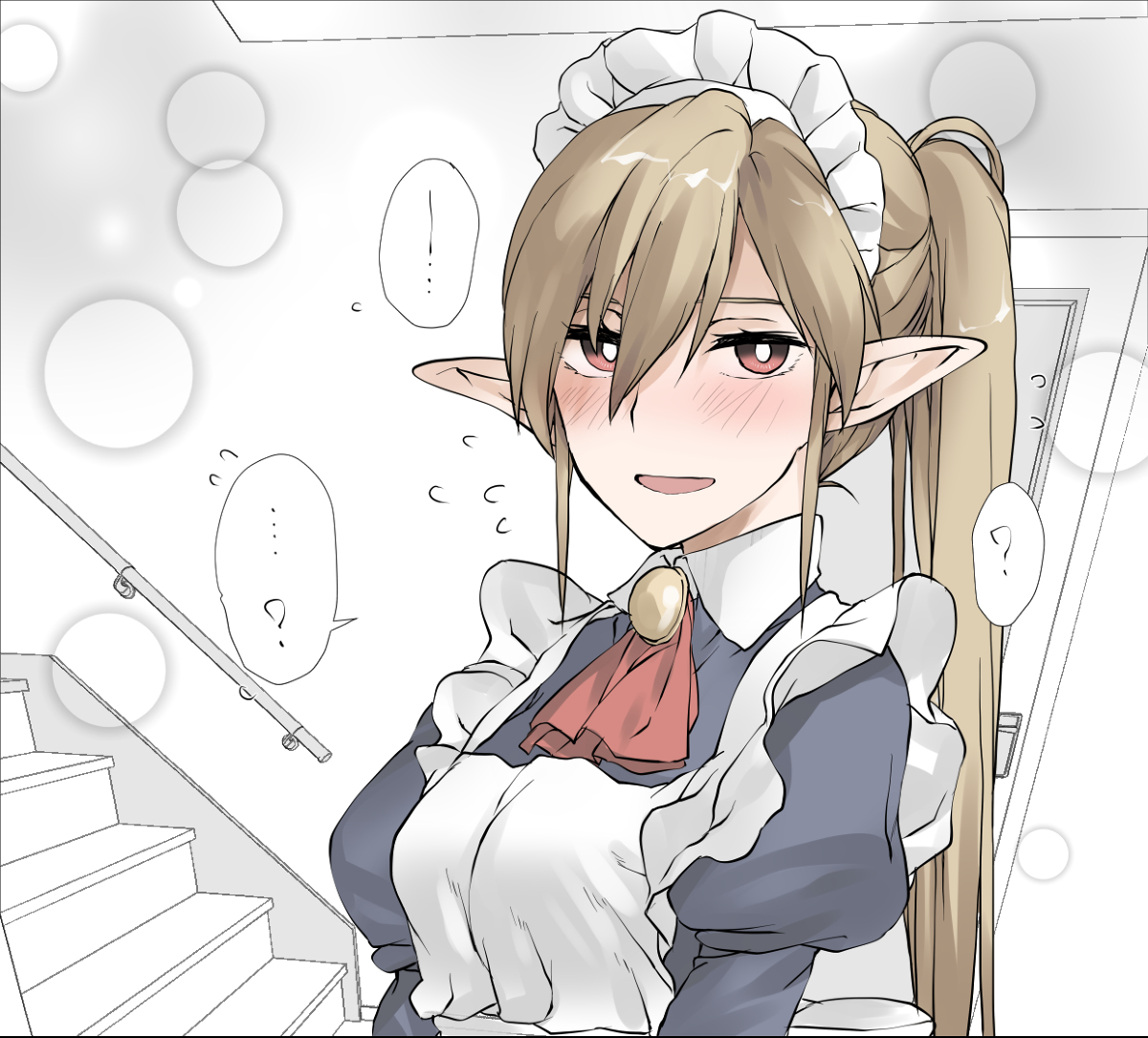 This is a pixiv picture whose title is うちのメイドさん.