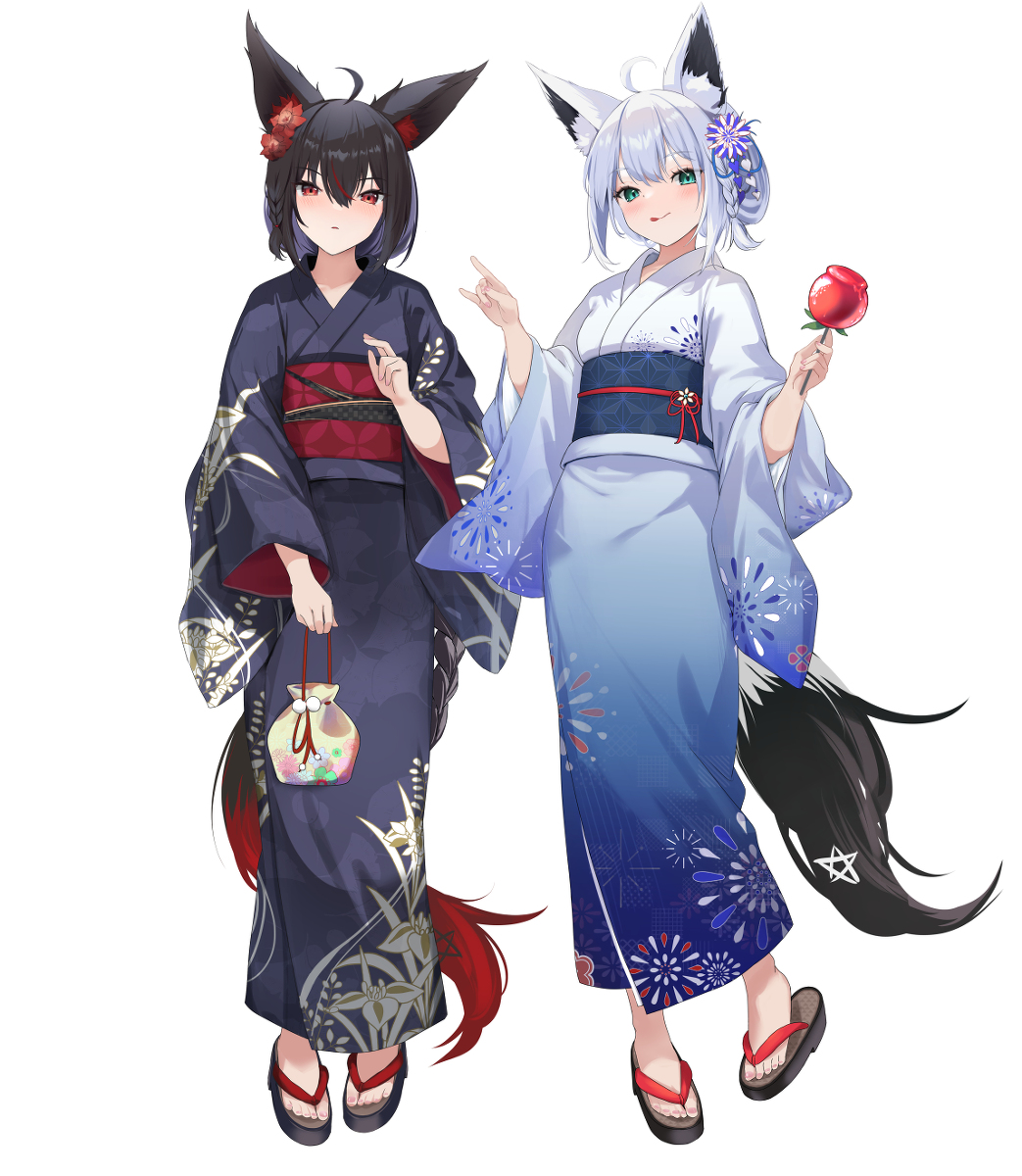 This is a pixiv picture whose title is フブキ.