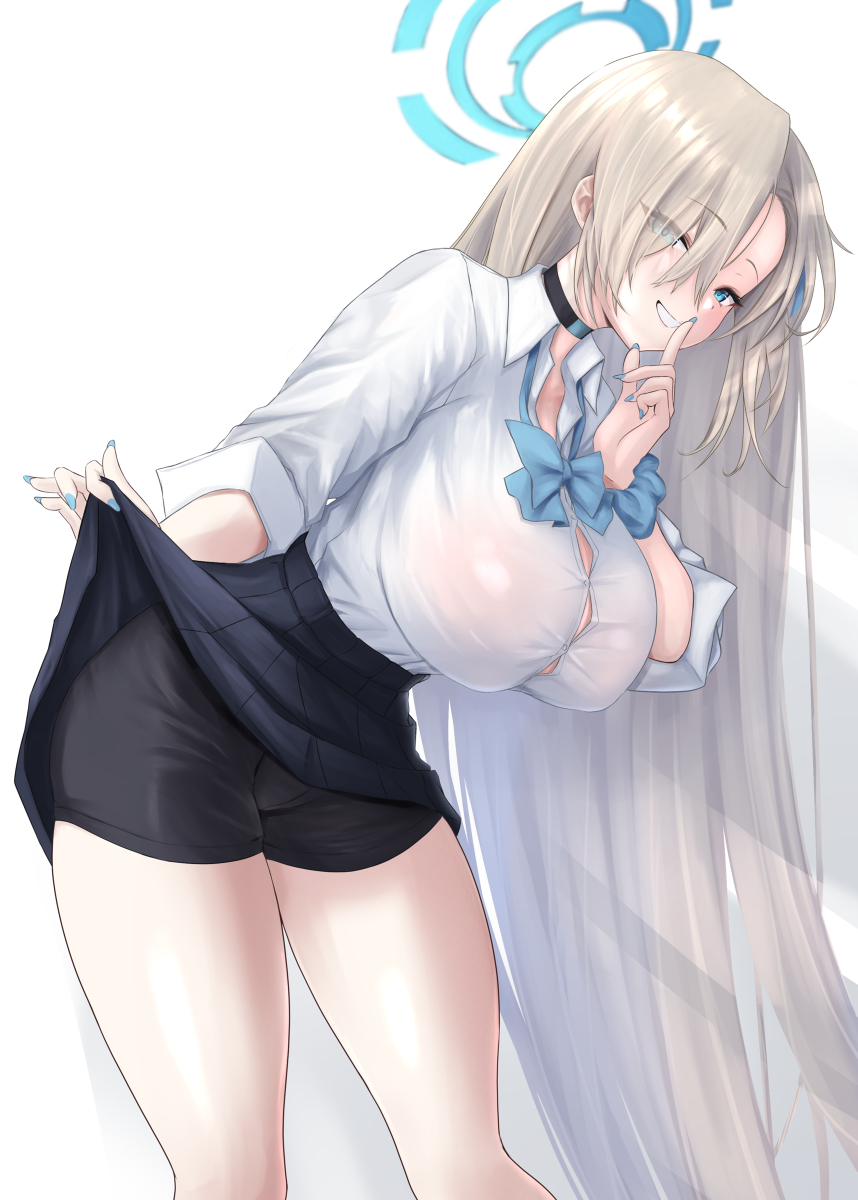 This is a pixiv picture whose title is ご主人様のパンツ履いちゃった❤️.