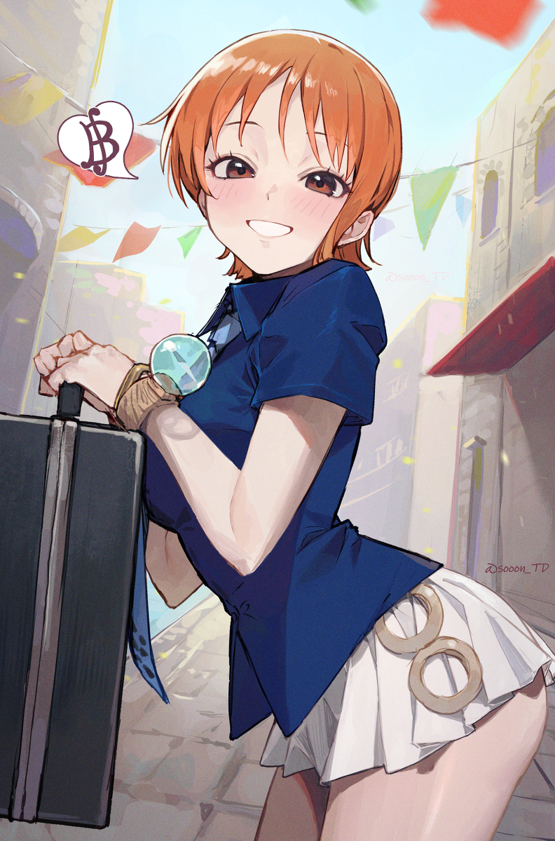 This is a pixiv picture whose title is Nami💰✨.