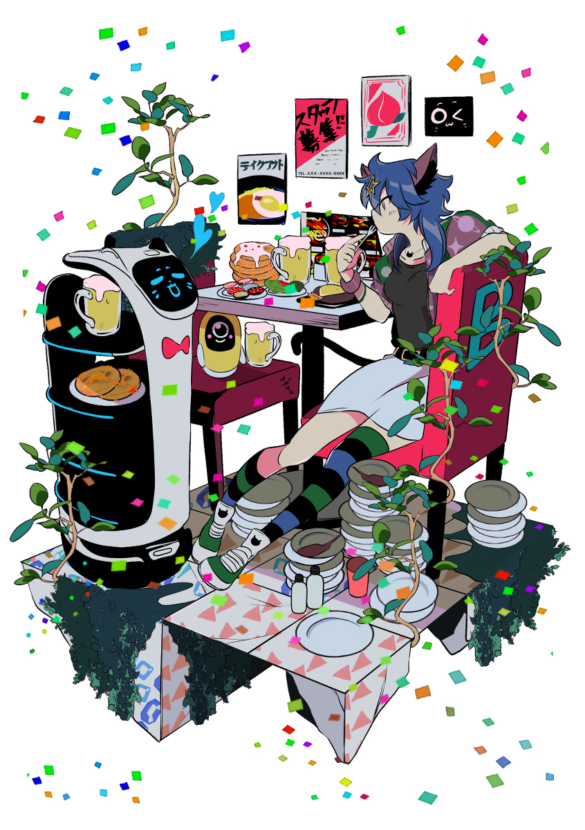 This is a pixiv picture whose title is Bellabot.