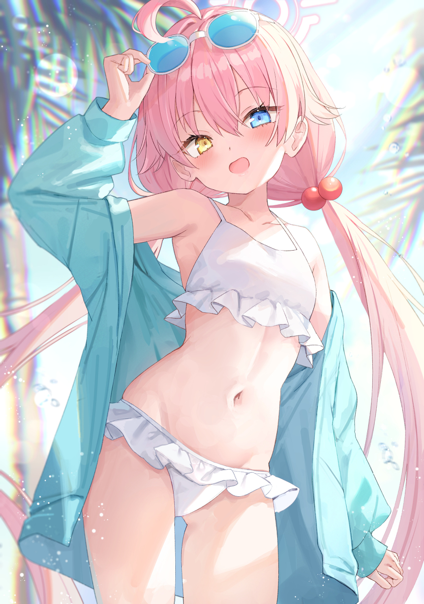 This is a pixiv picture whose title is 水着ホシノ.