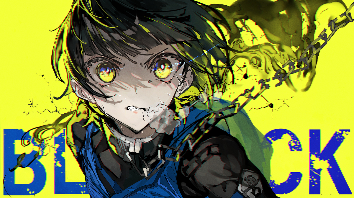 This is a pixiv picture whose title is "かいぶつ"なんかいらない.