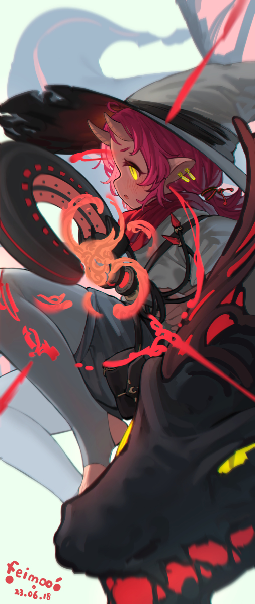 This is a pixiv picture whose title is 业龙族.