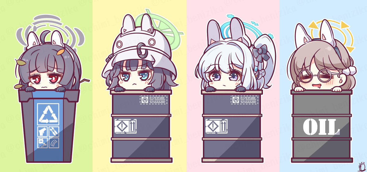 This is a pixiv picture whose title is RABBIT小隊詰め合わせ🐰.