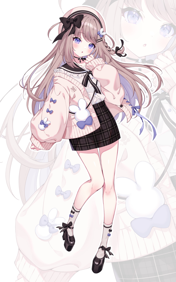 This is a pixiv picture whose title is ねむぴぴさんのキービジュアルを担当させて頂きました.