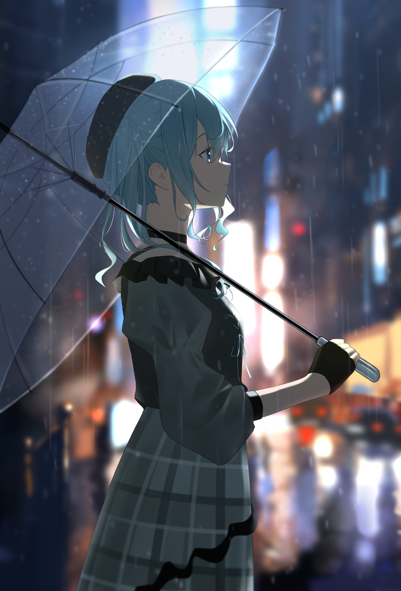This is a pixiv picture whose title is Bye Bye Rainy.