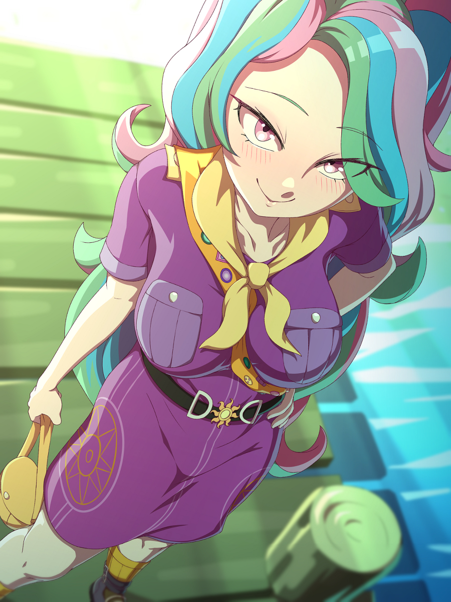 This is a pixiv picture whose title is Princess Celestia.