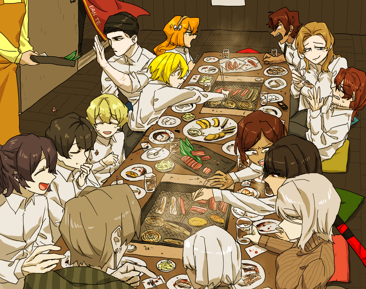 This is a pixiv picture whose title is Party.