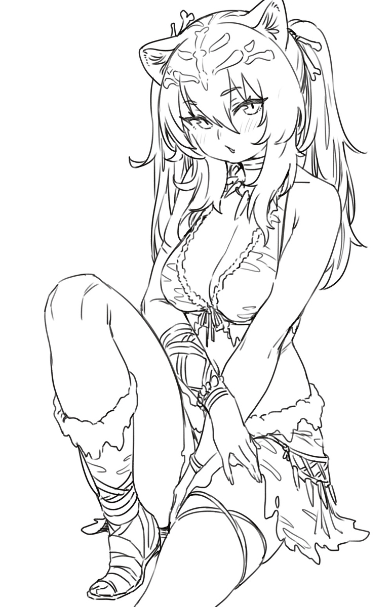 This is a pixiv picture whose title is 無題.
