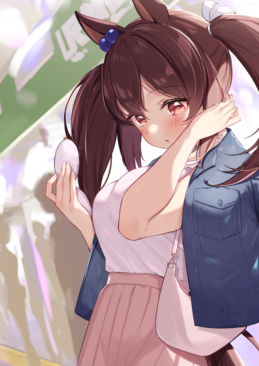 This is a pixiv picture whose title is ボーノとデート！①.
