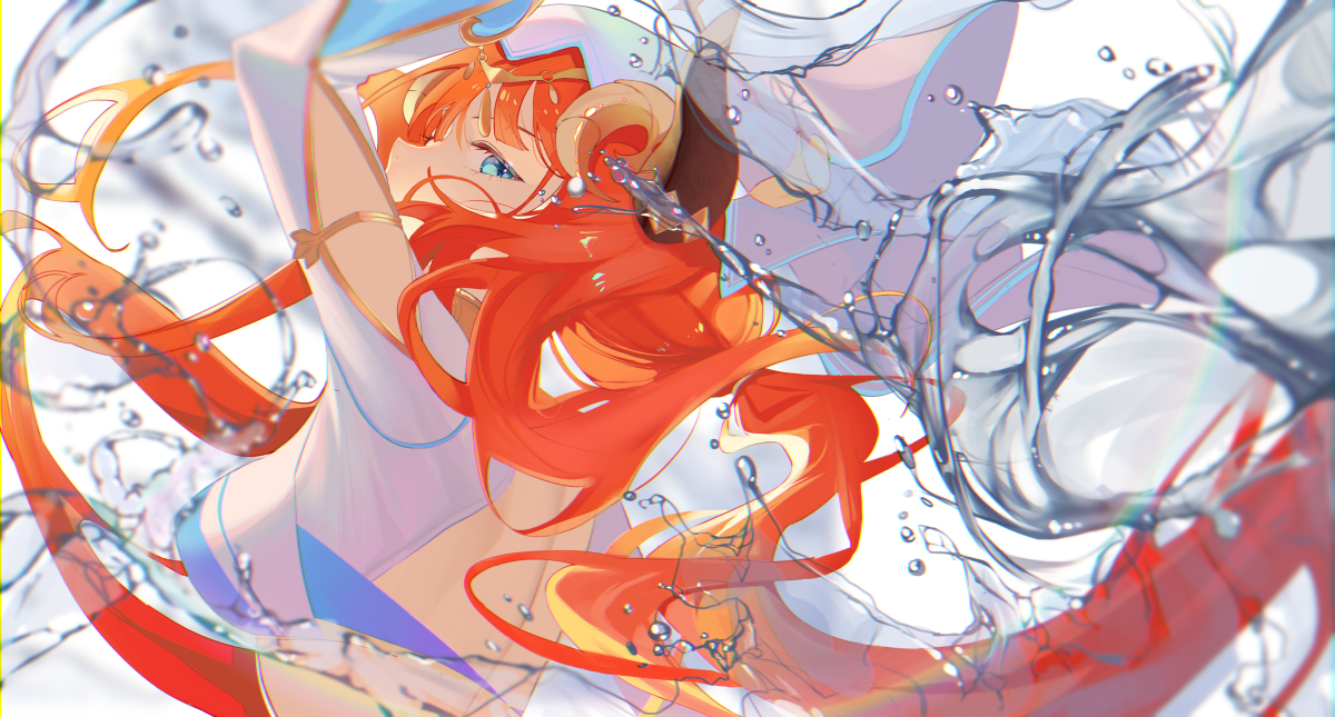 This is a pixiv picture whose title is Nilou.