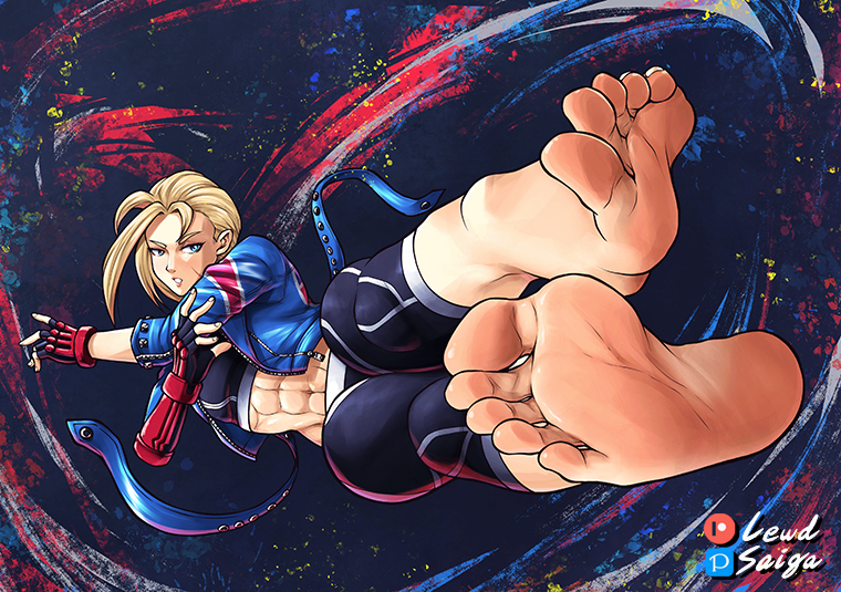 This is a pixiv picture whose title is Cammy White (Street Fighter 6).