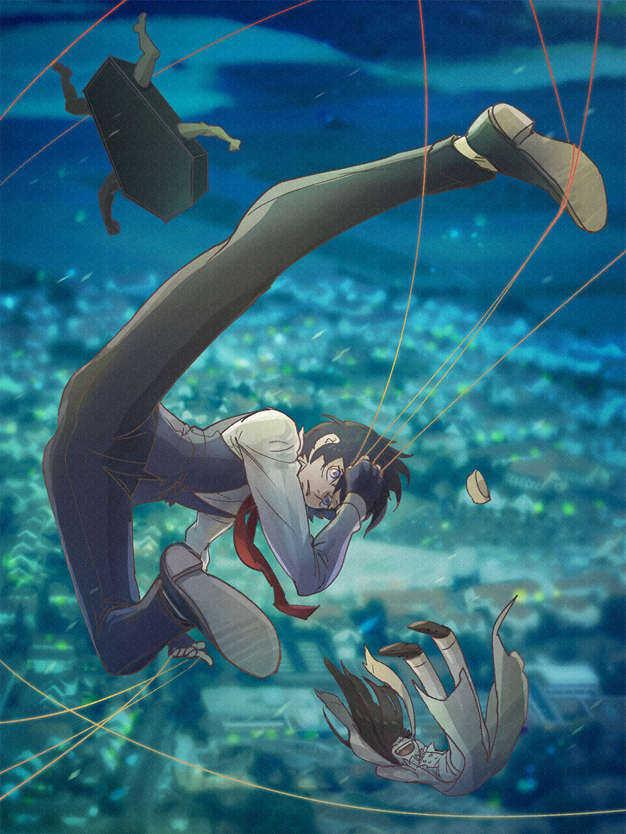 This is a pixiv picture whose title is 投下.