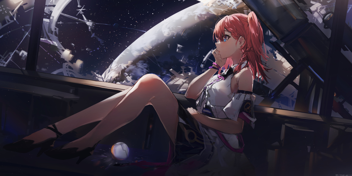 This is a pixiv picture whose title is 宇宙富婆:D.