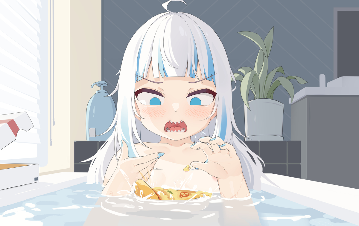 This is a pixiv picture whose title is shark soup(?)cam1.