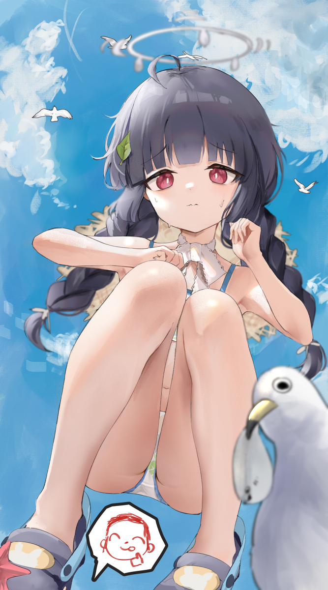 This is a pixiv picture whose title is 霞沢ミユ.