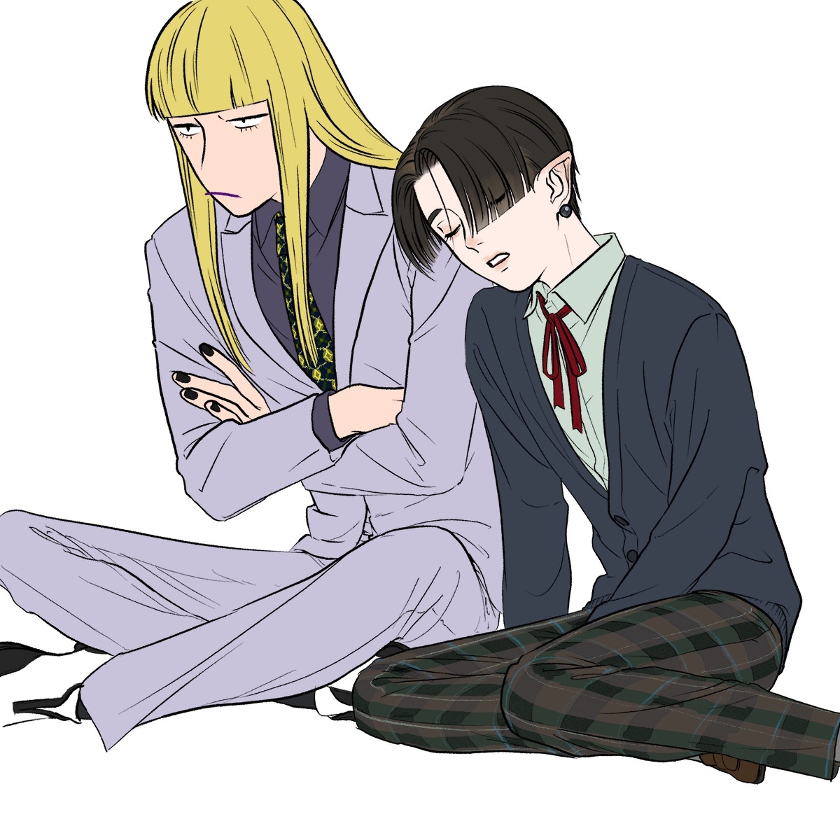 This is a pixiv picture whose title is 最近描いたもの色々.