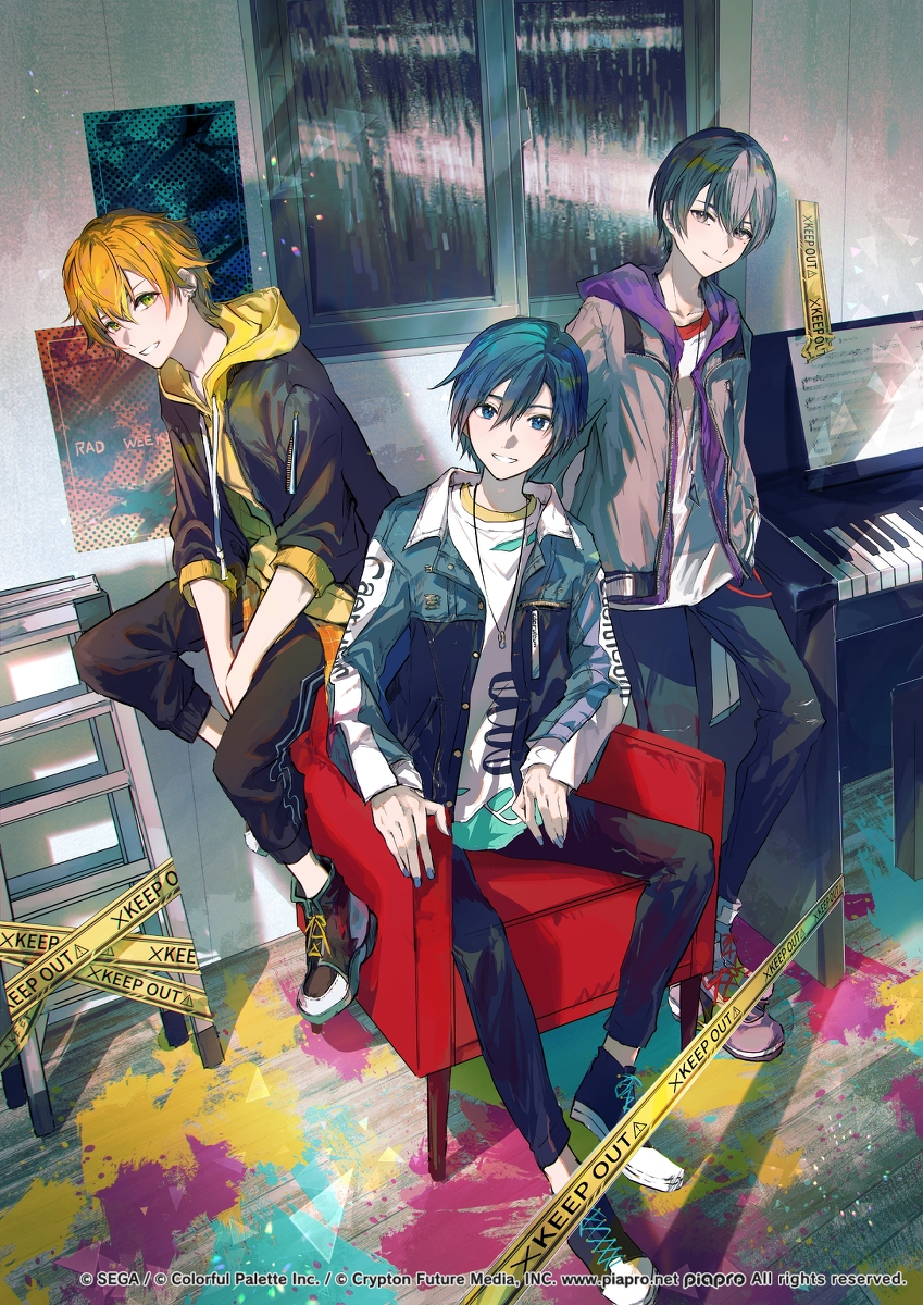 This is a pixiv picture whose title is セカイシンフォニー2022.