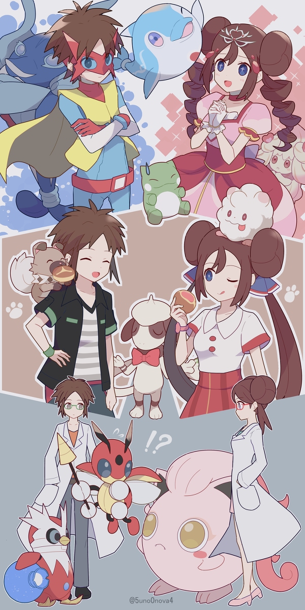 This is a pixiv picture whose title is BW2発売11周年！！.