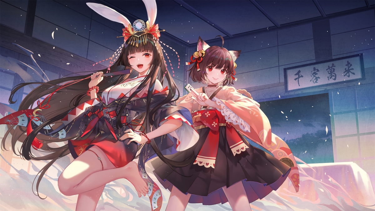 This is a pixiv picture whose title is PONG！.