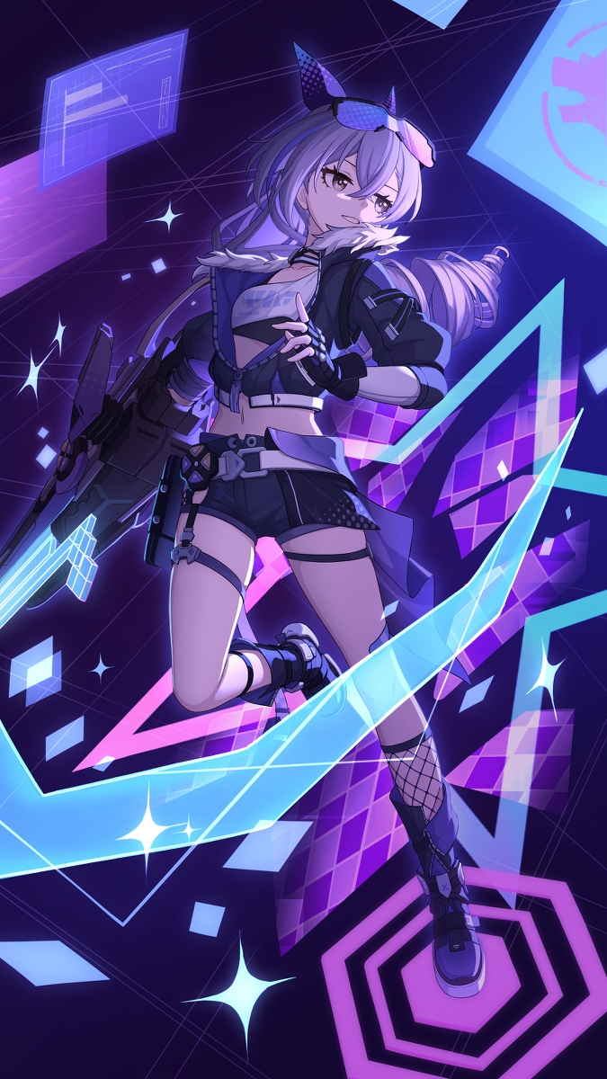 This is a pixiv picture whose title is 银狼.