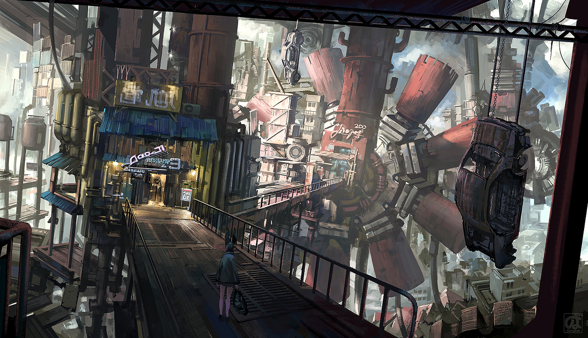 This is a pixiv picture whose title is Dynamo Shoppers.