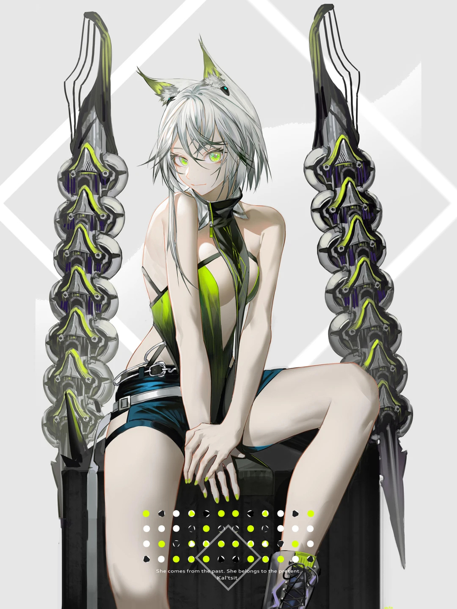This is a pixiv picture whose title is 凯尔希.